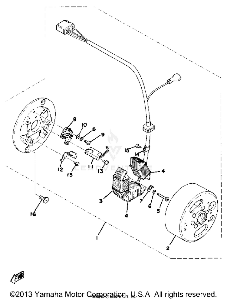Flywheel Magneto Schematic