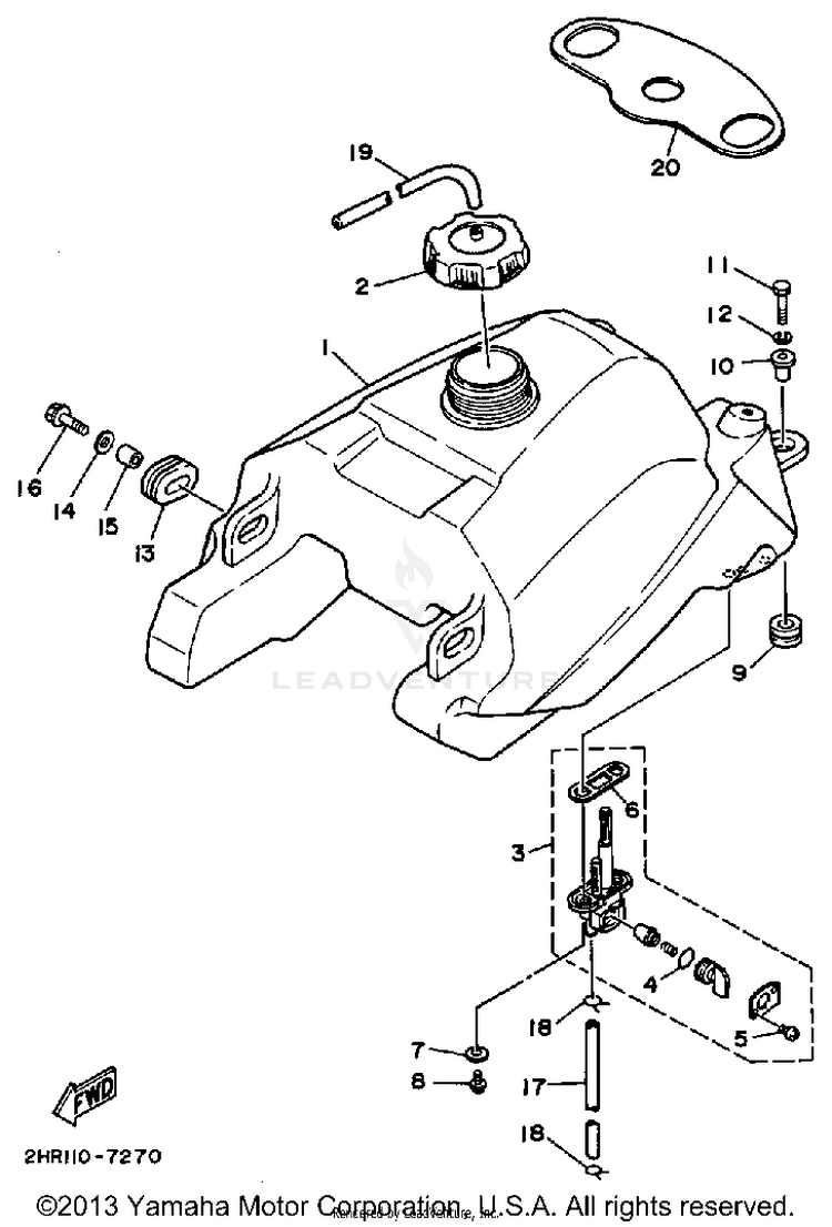 Fuel Tank Schematic