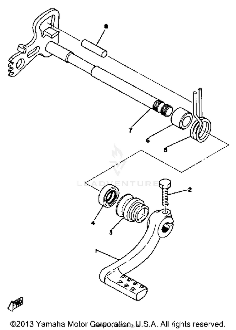 Shifter 2 Yz400d E Schematic