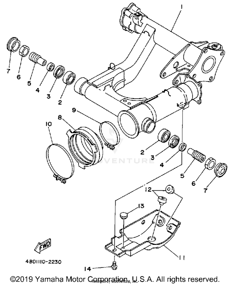 Swing Arm Schematic