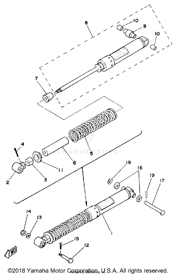 Rear Shocks Schematic