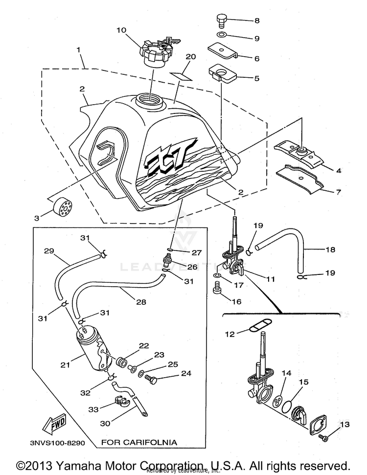 Fuel Tank Schematic
