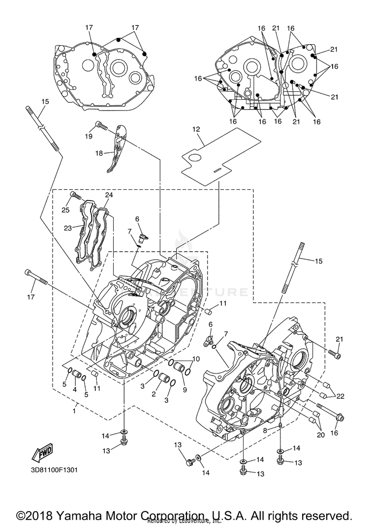 Crankcase Schematic