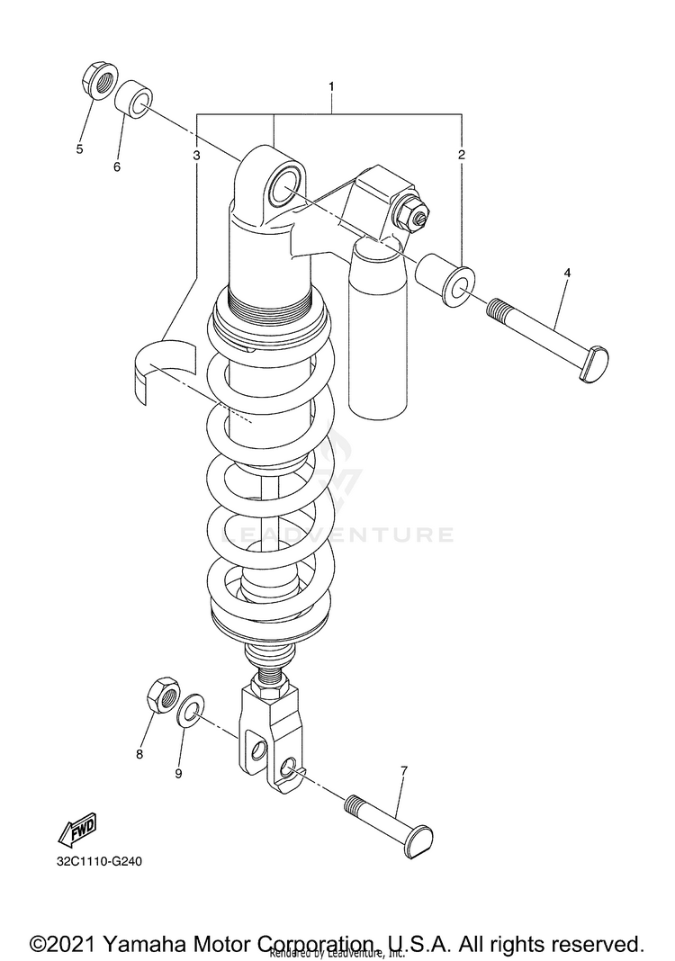 Rear Suspension Schematic