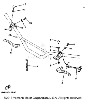 Handle Switch-lever Schematic