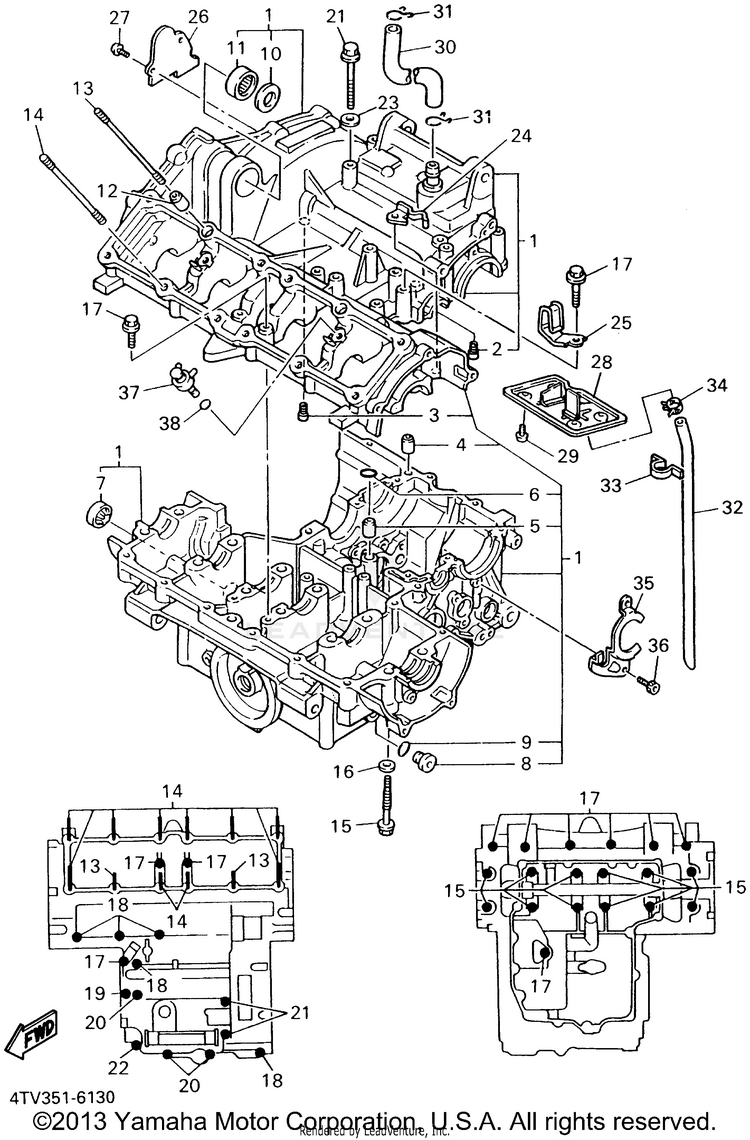 Crankcase Schematic
