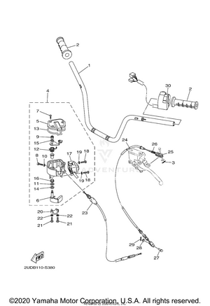 Steering Handle Cable Schematic