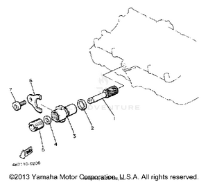 Tachometer Gear Schematic