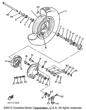 Front Wheel Schematic