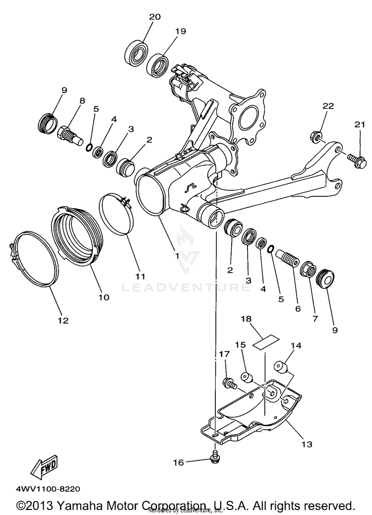 Rear Arm Schematic