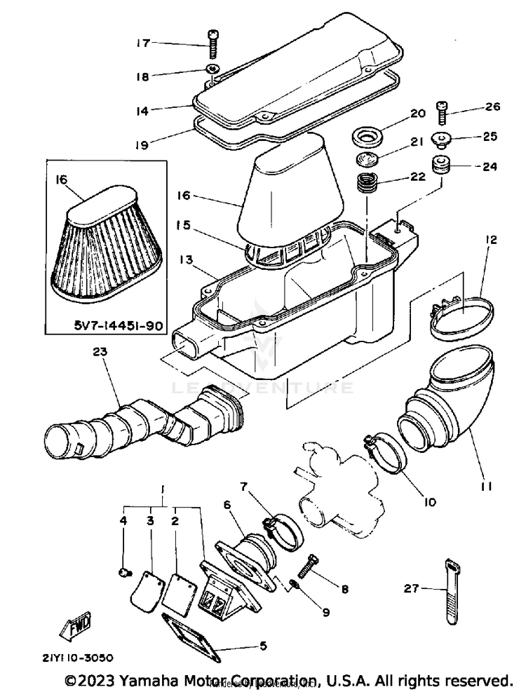 Air Cleaner Schematic