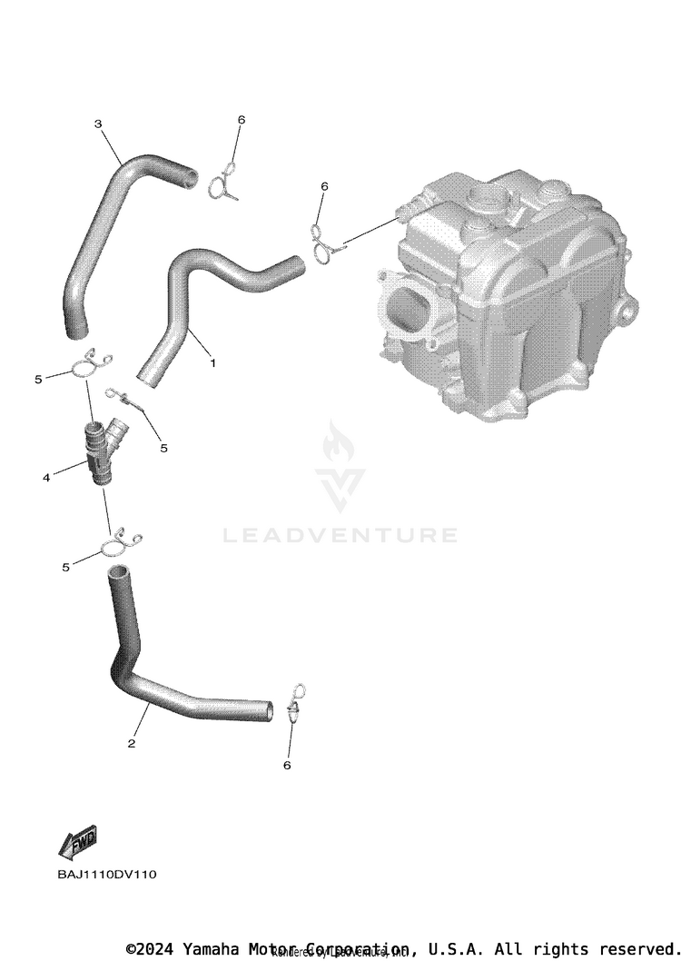 Air Induction System Schematic