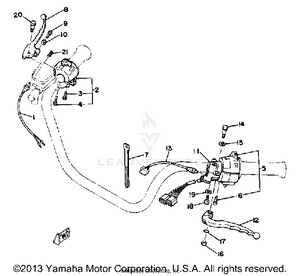 Handle Switch Lever Schematic