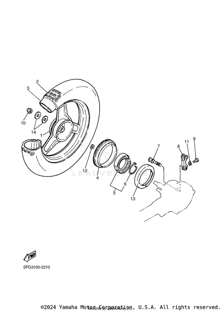Rear Wheel Schematic