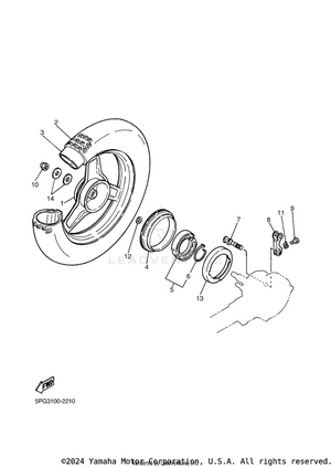 Rear Wheel Schematic