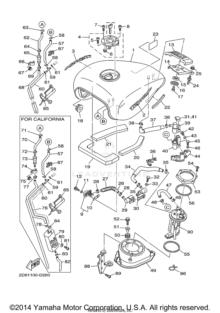 Fuel Tank Schematic