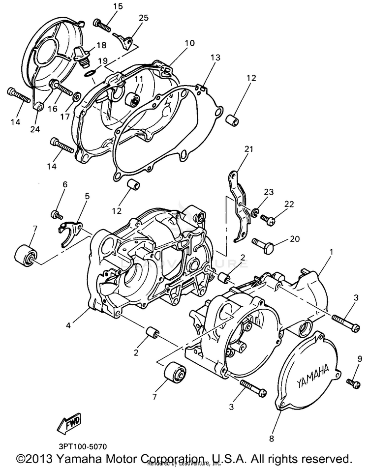 Crankcase Schematic