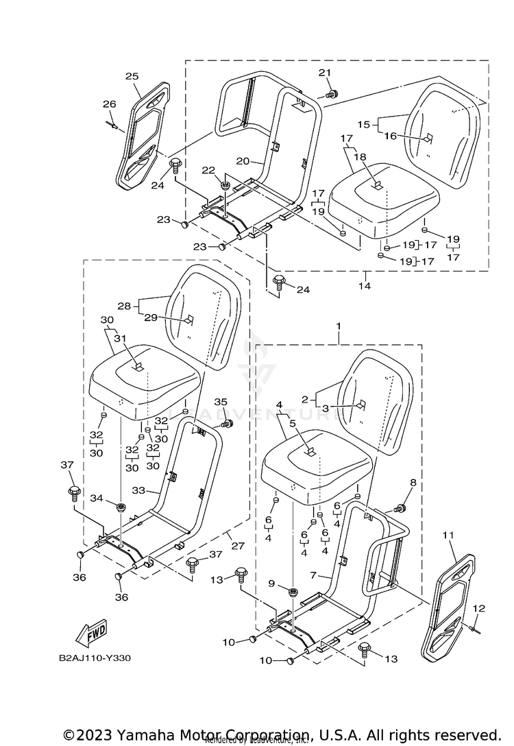 Seat Schematic