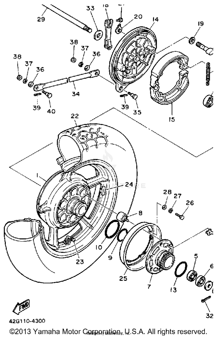 Rear Wheel Schematic