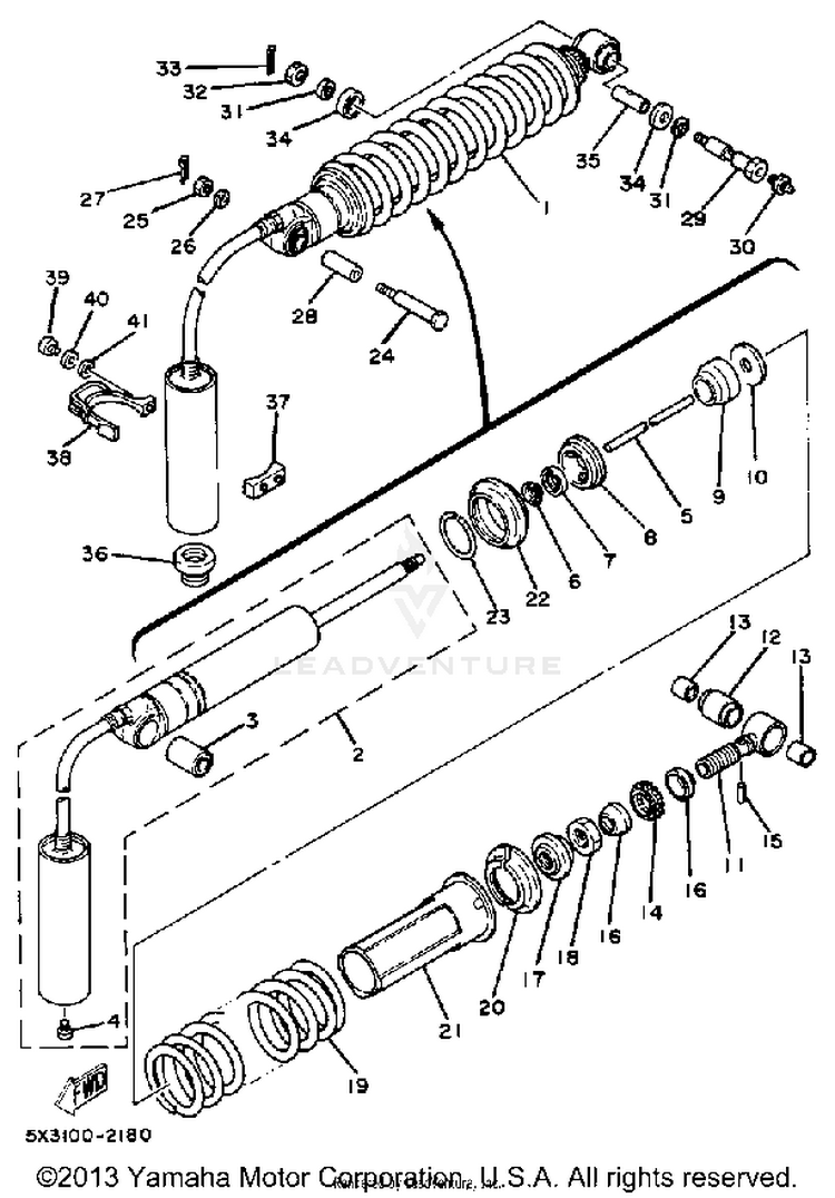 Rear Suspension Schematic