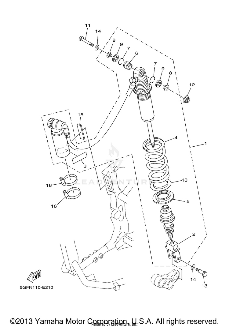 Rear Suspension Schematic