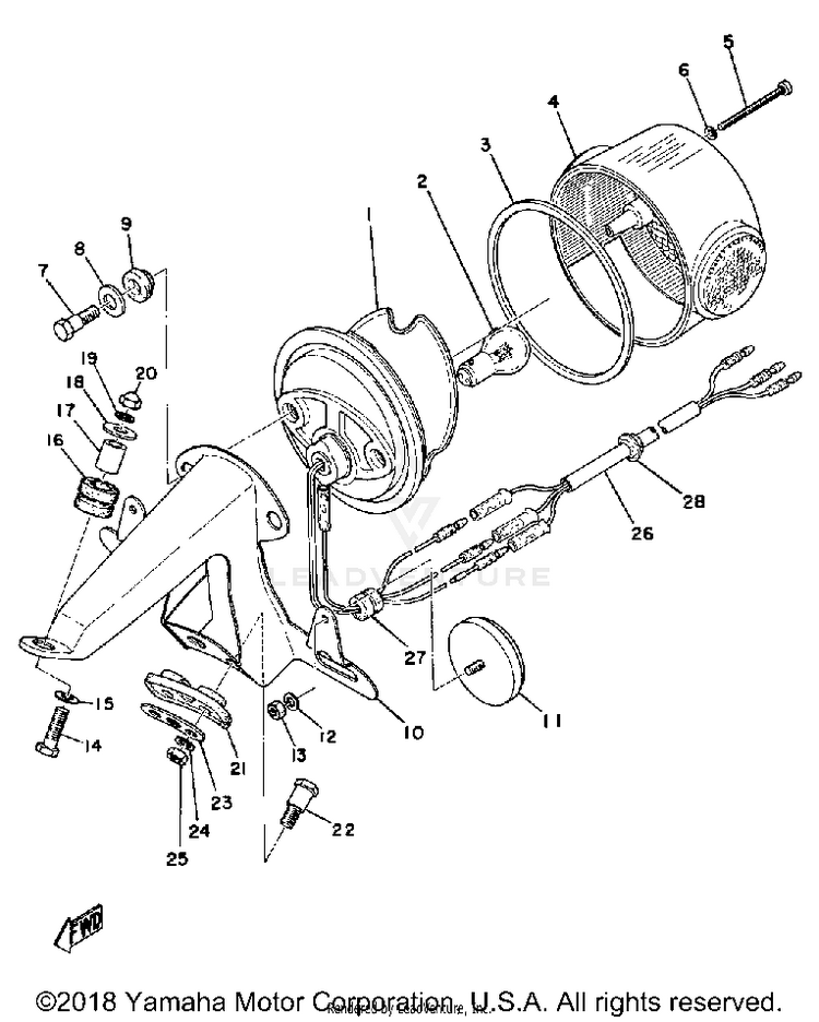 Tail Lamp Schematic