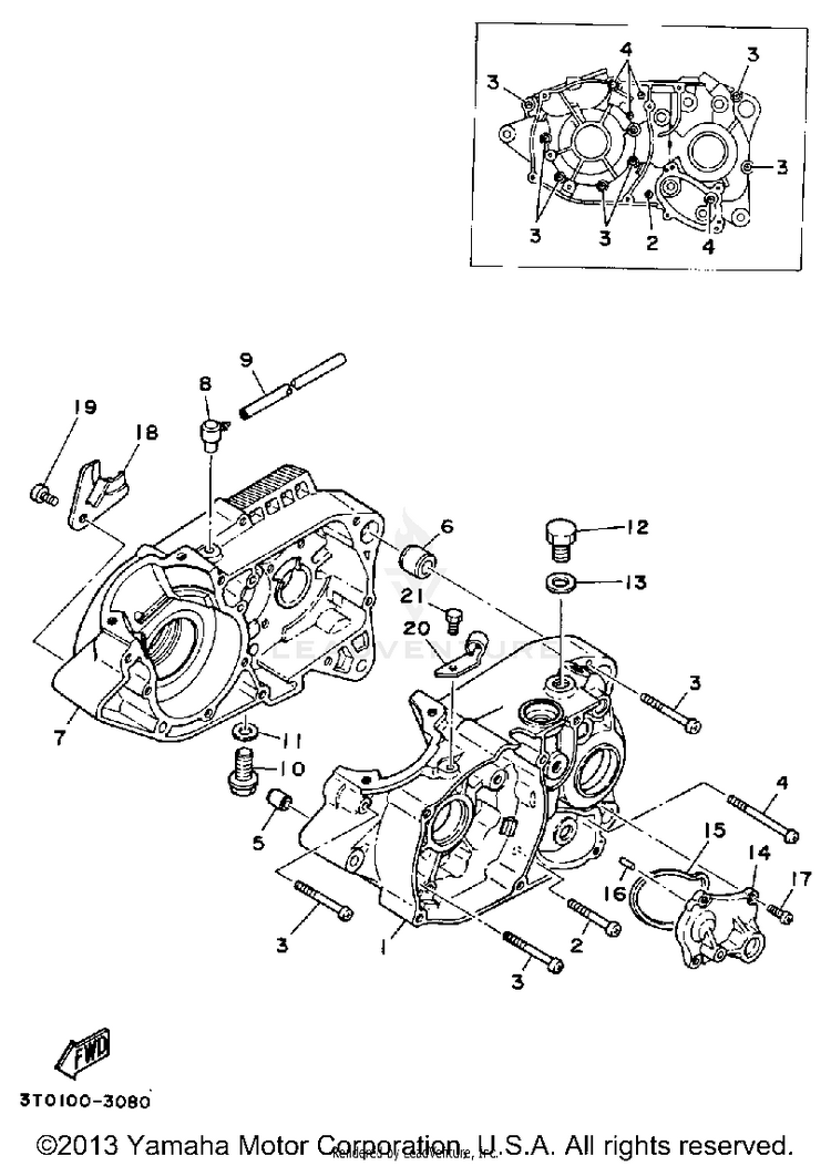 Crankcase Schematic