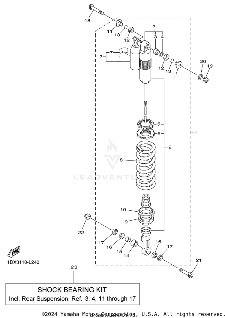 Rear Suspension Schematic