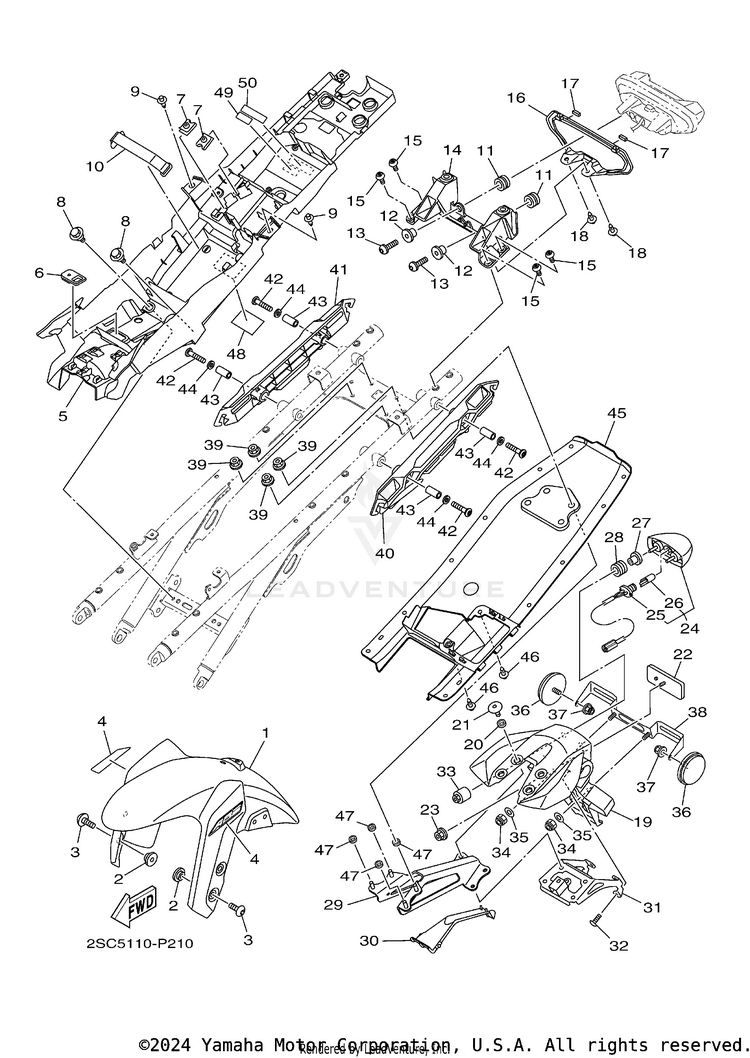 Fender FJ09 CA - FJ09GCB - 2016 Schematic