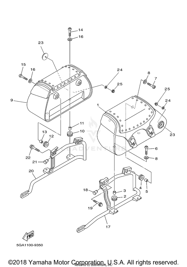 Saddlebag 1 Schematic