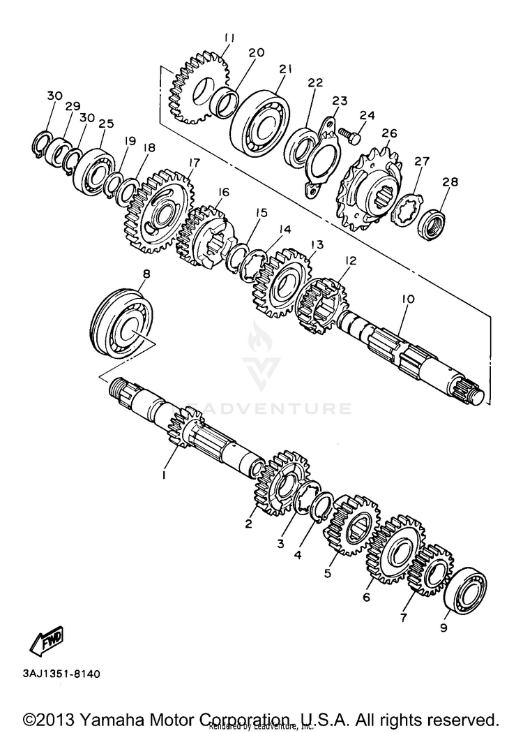 Transmission Schematic