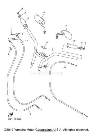 Steering Handle Cable Schematic