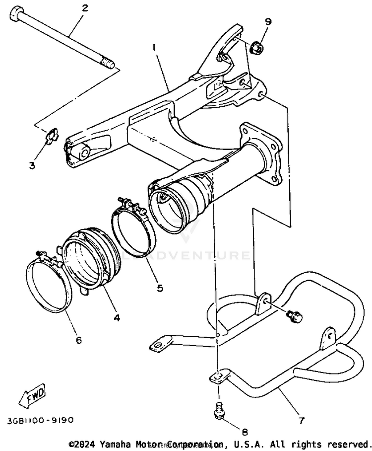 Swing Arm Schematic