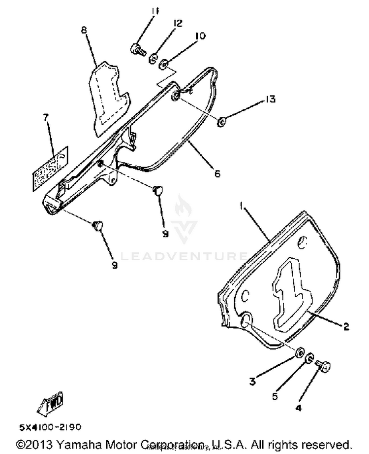 Side Cover Schematic