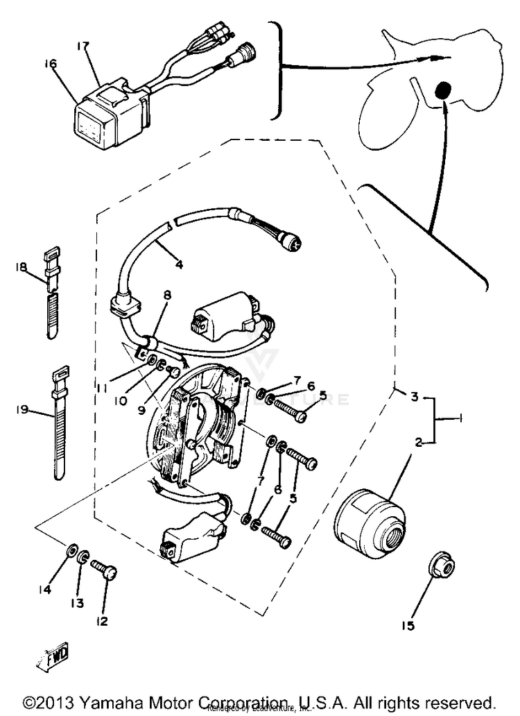 C D I Magneto Yz80j Schematic