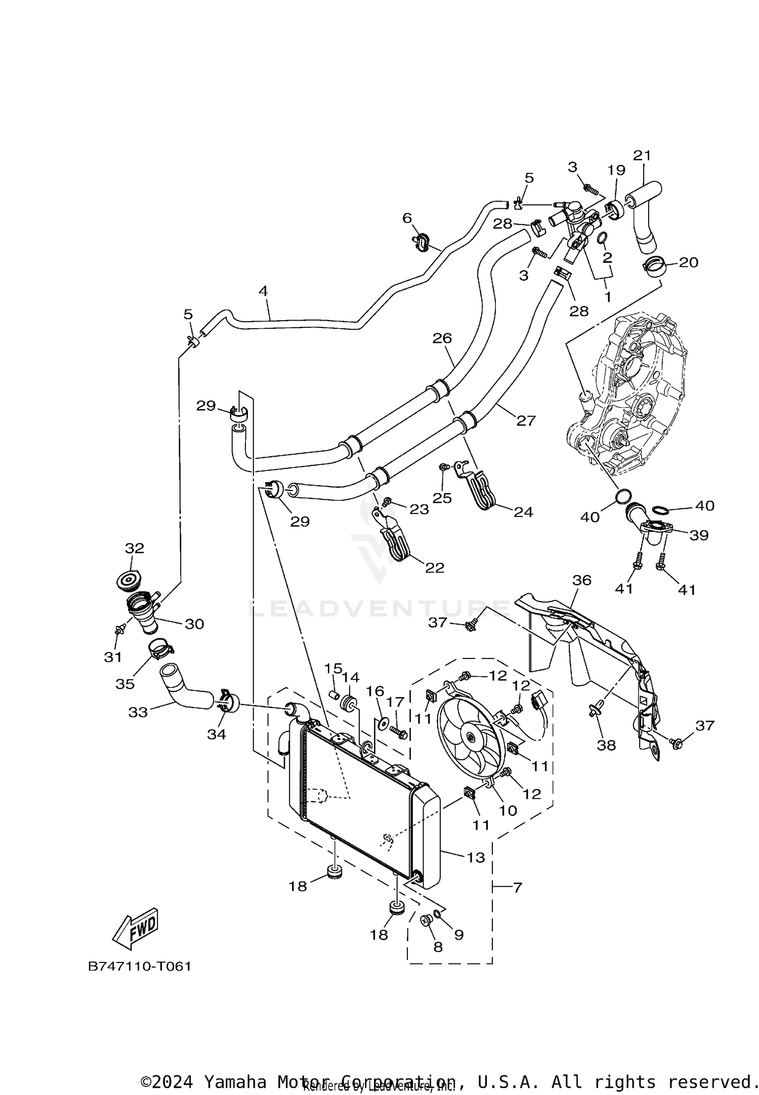 RADIATOR & HOSE