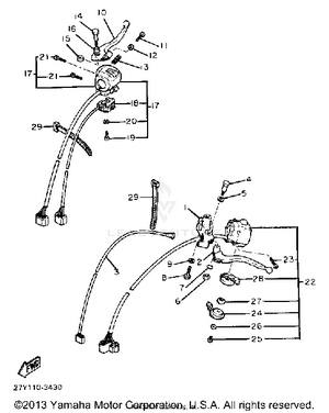 Handle Switch Lever Schematic