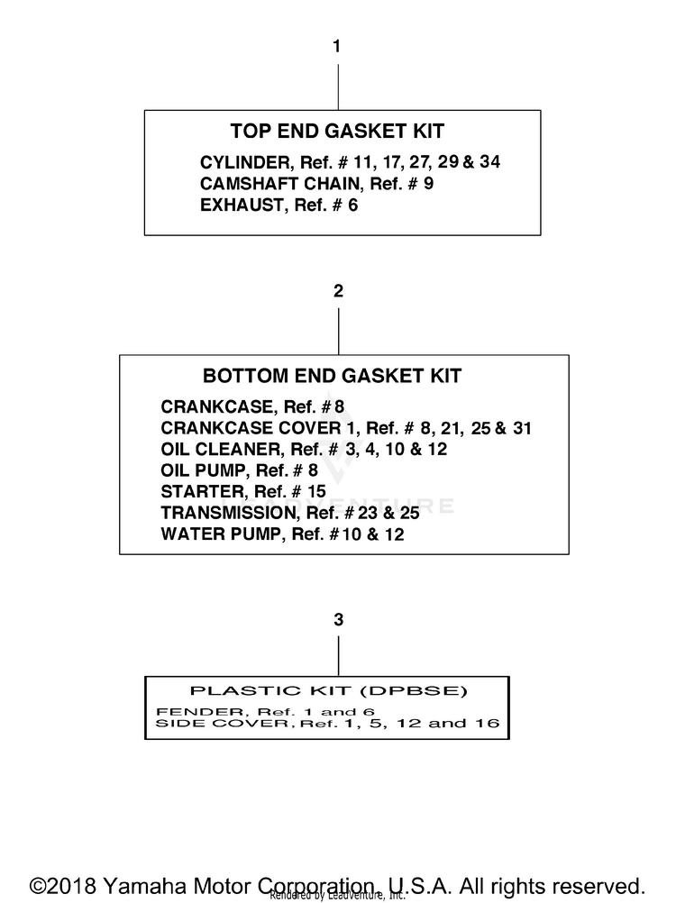 Alternate Part Kits Schematic