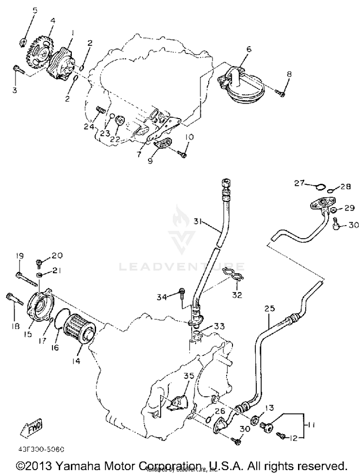 Oil Pump Schematic