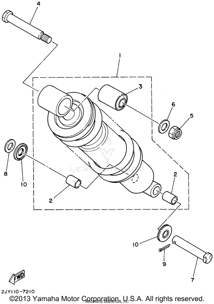 Rear Suspension Schematic