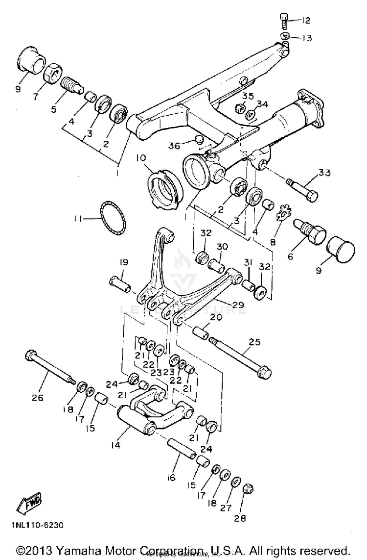 Swing Arm Schematic