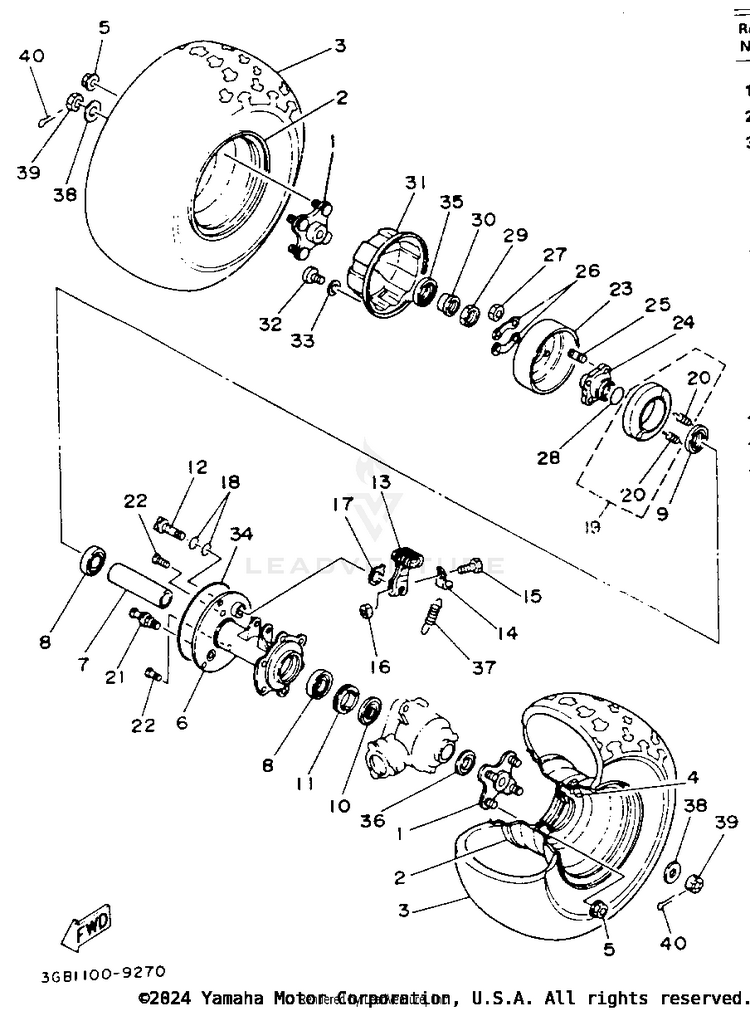 Rear Wheel Schematic