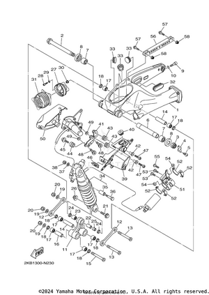 Rear Arm Suspension Schematic