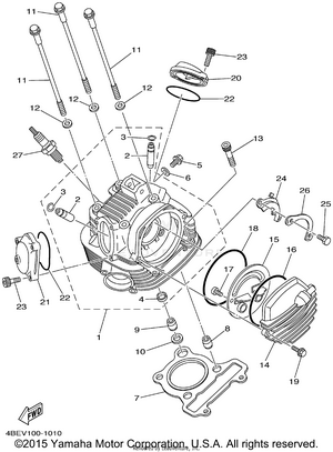 Cylinder Head Schematic