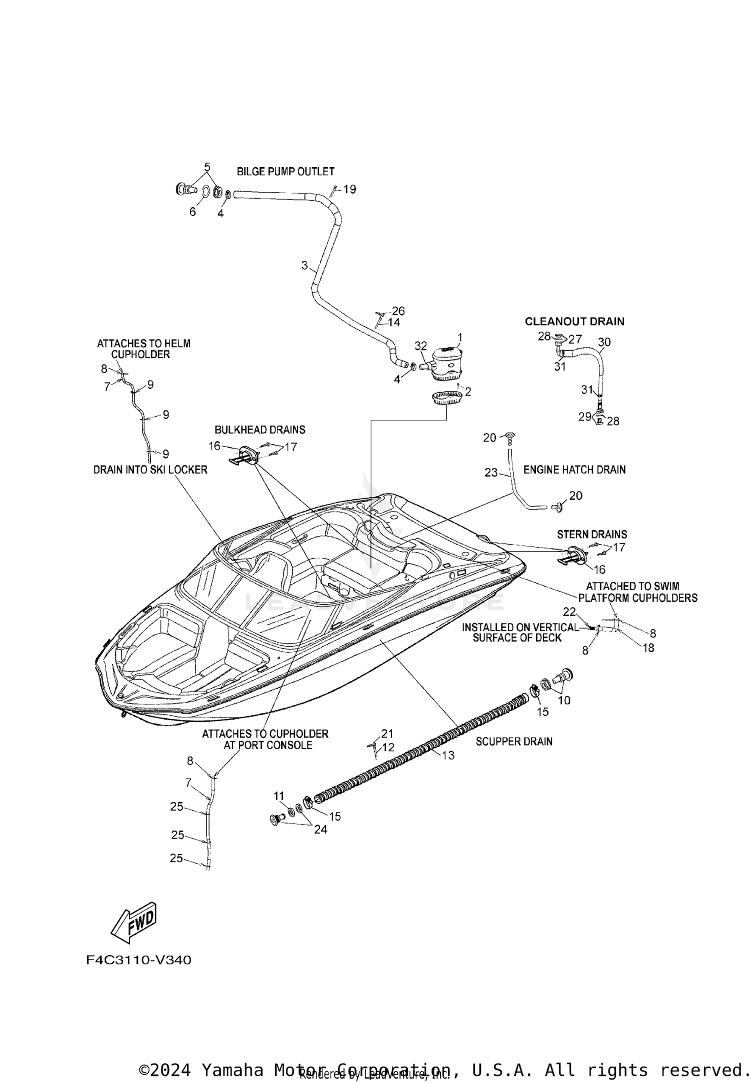 DECK DRAIN FITTINGS