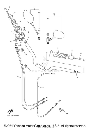 Steering Handle Cable Schematic