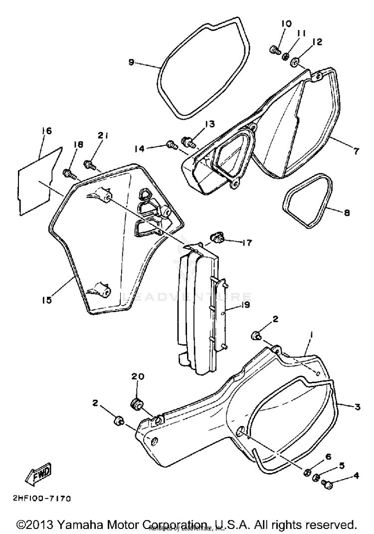 Side Cover Schematic