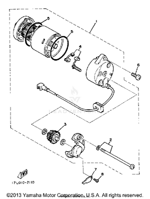 Starting Motor Schematic