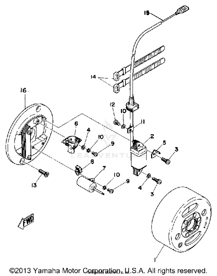 Flywheel Magneto Schematic