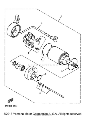 Starting Motor Schematic